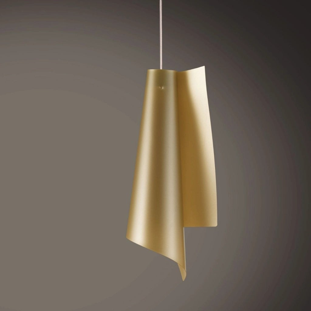 Sospensione New Gold in Metallo Cromato Cm. 27 x 68h