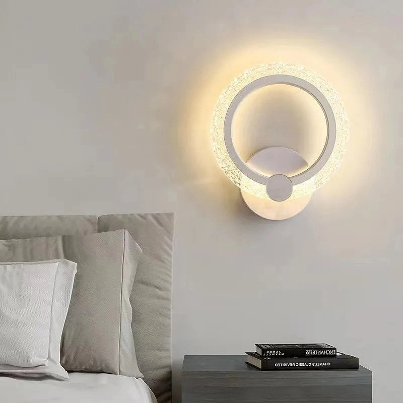 Applique Da Parete Led Lhj067-w Chrome