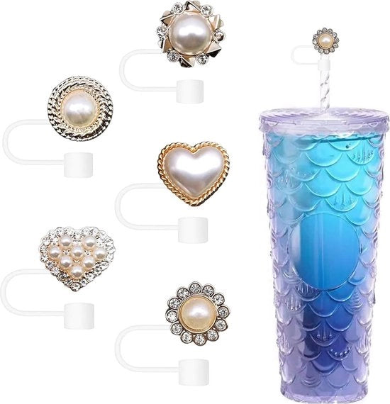 Accessori Stanley Cup imitazione - 5 coperture a rami con protezione contro perdite Quencher