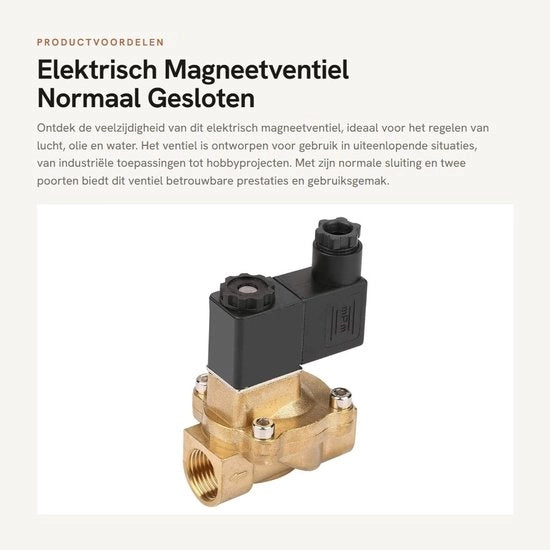 Vitello elettrico a magnete normale chiusura - 2 porte - per aria olio acqua - 24V DC - in alluminio - adatto a diverse applicazioni