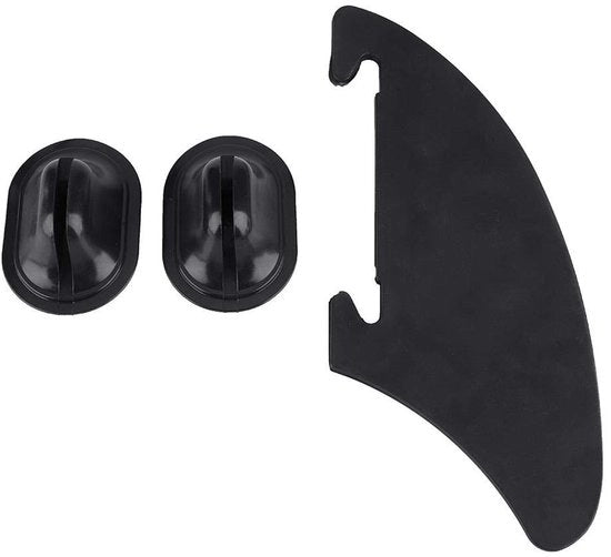 Tracciamento Fin di Alta Qualità Kunststof - Montaggio a Punti - Skeg per Kayak - Accessorio - Leggero - Duraturo - Kayak
