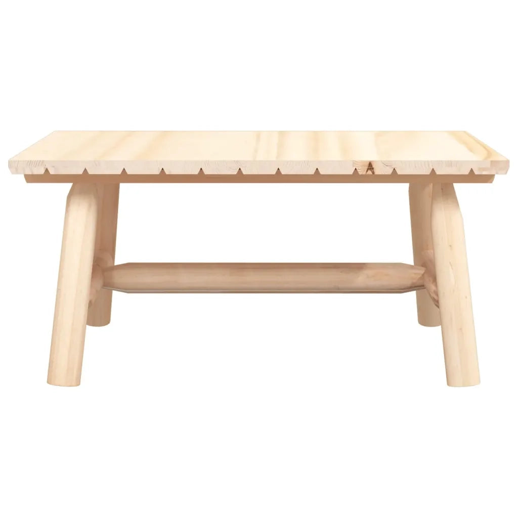 Tavolino da Salotto 90x50x41 cm Legno Massello di Abete Rosso cod mxl 81931