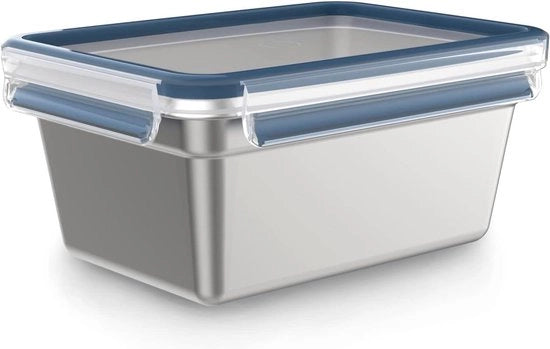 Contenitore di conservazione in acciaio inossidabile - duraturo leggero - igienico 304 ACCIAIO INOSSIDABILE - impermeabile resistente al congelamento - resistente al lavastoviglie - resistente al forno - 20L