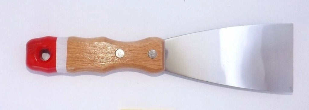 Spatola Legno Rivettato X Raschiatura Mm65 Set 5 Pezzi - Oreca New