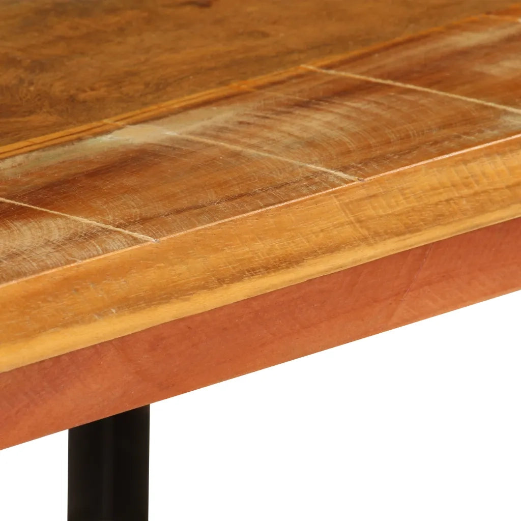 Tavolino da Salotto 100x60x35 cm Legno Massello di Recupero 247322