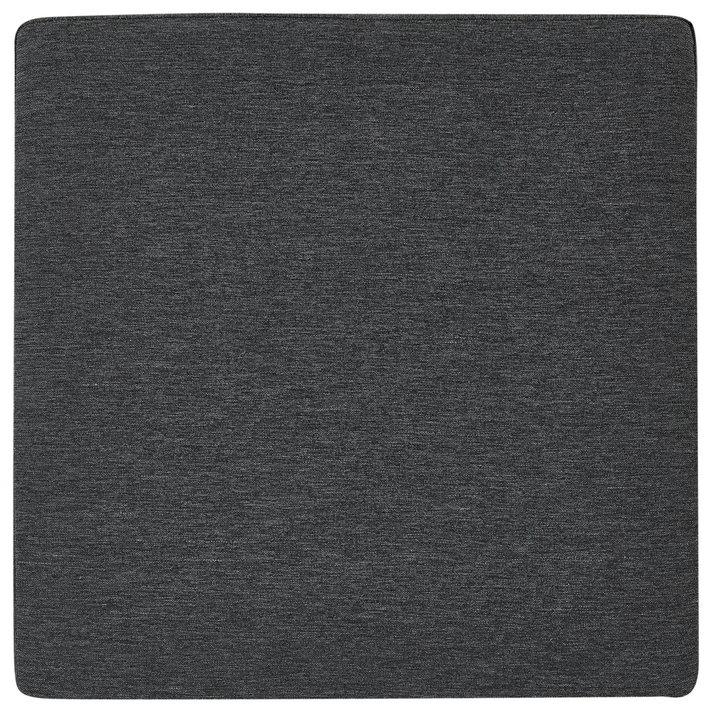 Set di 6 sedie da giardino in metallo nero grigio chiaro con schienale in legno set di 6 sedie da pranzo moderne