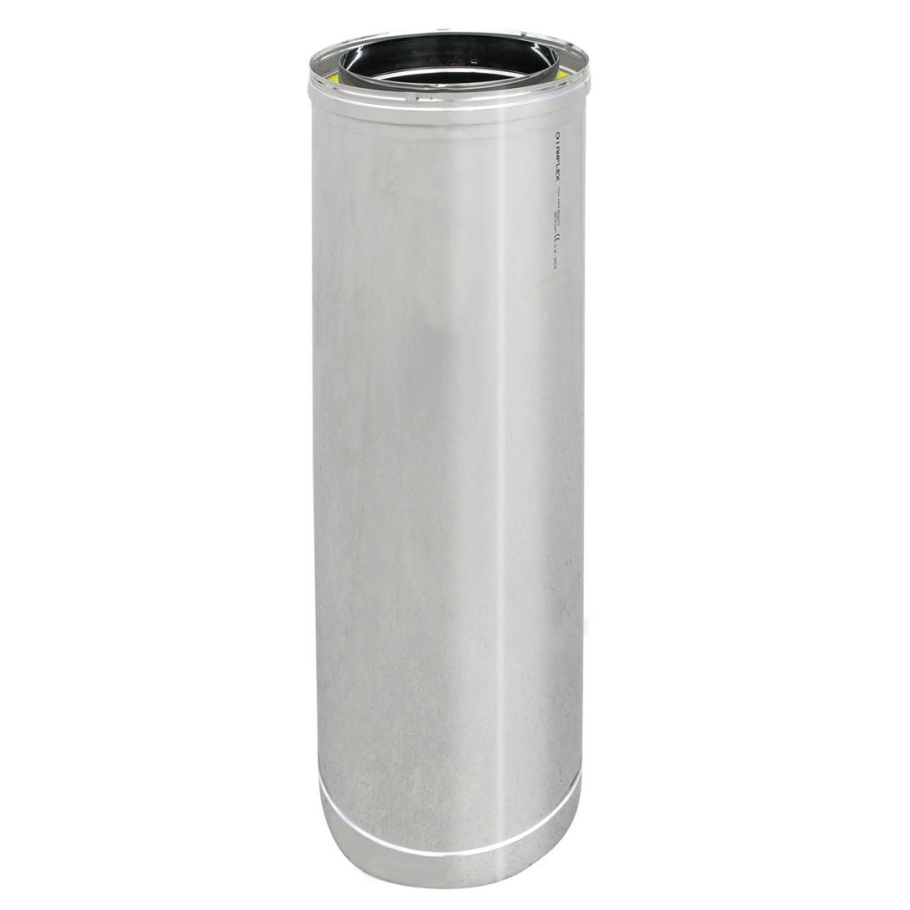 TUBO ACCIAIO INOX 316L DOPPIA PARETE MT 0.25- D. Int. 200 - D. Est. 250- DK- pezzi 1