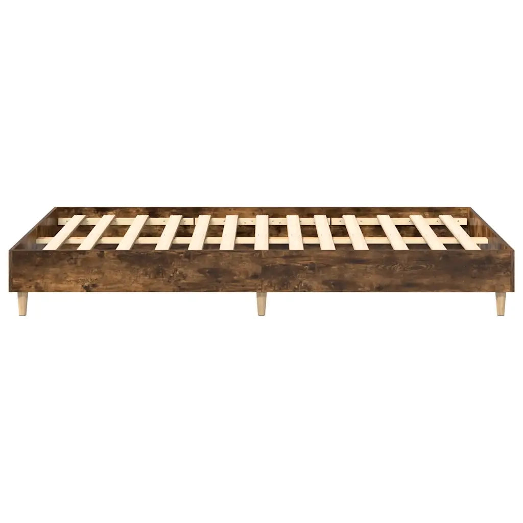 Giroletto senza Materasso Rovere Fumo 120x190 cm in Truciolato 861079