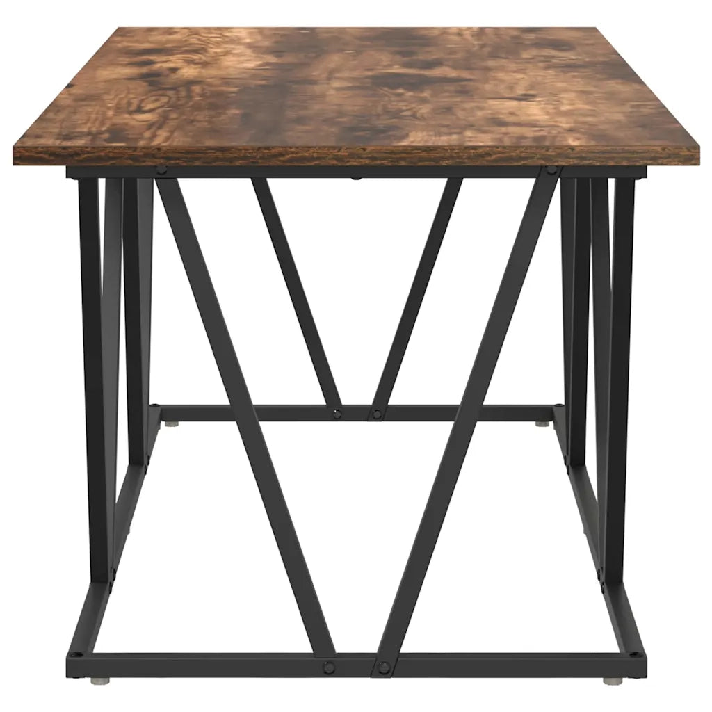 Tavolino da salotto Rovere fumé 100 x 50 x 40 cm 869710
