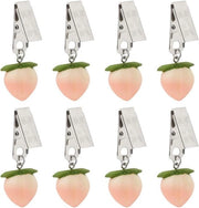 Set di pesi per tovaglia da tavola da 8 clip per tovaglia da tavola pesi per tovaglia da tavola appoggi per tovaglia da tavola cera per esterno per picnic cena di famiglia decorazione Tovaglia da tavola pesi