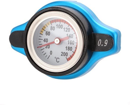 Termostato radiatore universale a alta pressione - Temperatura auto - Universale per auto con piccola testa 0,9 - Resistente allo shock