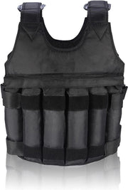 Vestizione di allenamento con cinturoni regolabili per esercizi di forza e sport