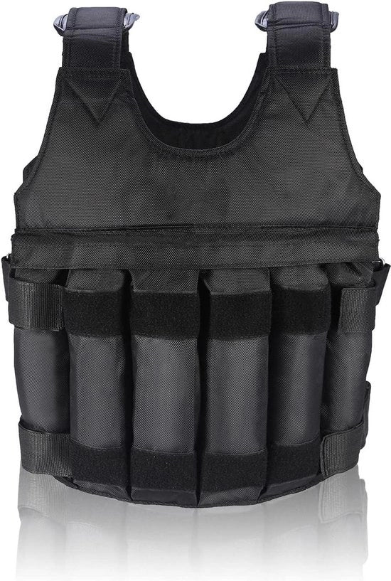 Vestizione di allenamento con cinturoni regolabili per esercizi di forza e sport