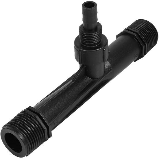 Irrigatore in plastica - Disinfettante ozonico - Iniettore - Apparecchio per l'irrigazione agricola - 1 pollice - Sostenibile - Iniettore d'acqua