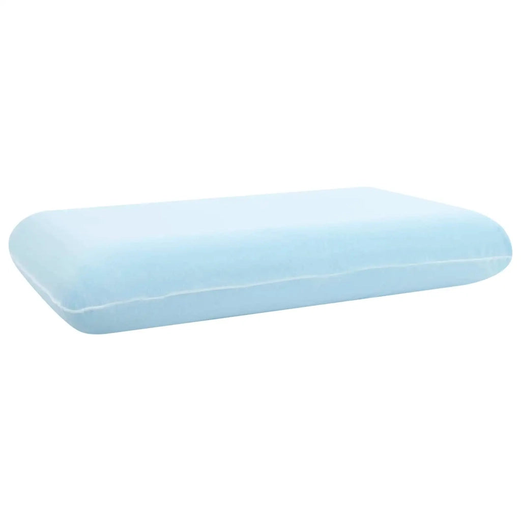 Cuscino da Letto Bianco 74 x 39 x 13 cm Schiuma Memory in Gel CFW1131601