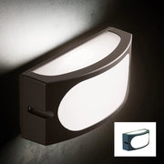 Lampada Applique da Esterno a Parete Interno Giardino Dive Sovil Colore: Grigio