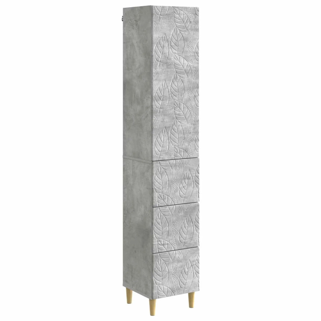 Set di armadi 2 pcs Grigio Cemento 33 x 34,5 x 90 cm 3416730
