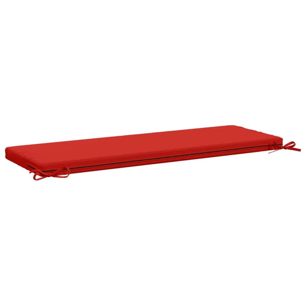 Cuscini per Panchina a 2 Pezzi SOEST 2 pz 100% Poliestere Rosso 948841