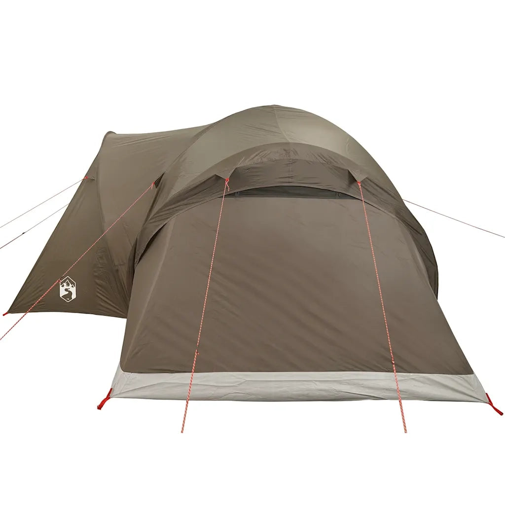 Tenda da Campeggio a Cupola per 6 Persone Marrone Impermeabile 4009465