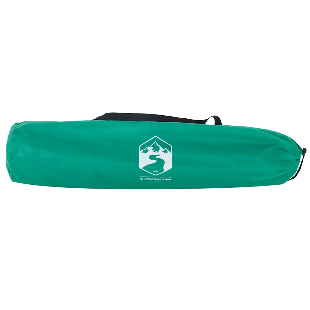 Tenda da Spiaggia 2 Persone Verde Rilascio Rapido Impermeabile