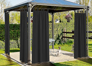Tenda Gazebo 160x270 Per Esterno Passanti Con Bottoni Springfield Tinto Unita - Springfield - Antracite