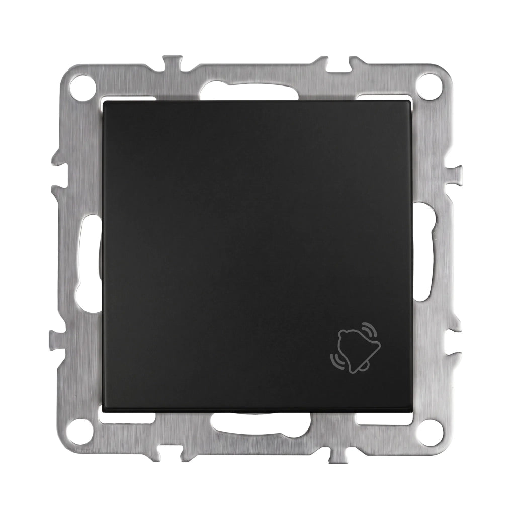 Pulsante Per Campanello Oste Jnh008-w Black