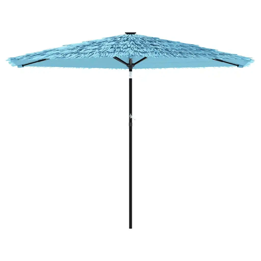 Ombrellone Giardino con Palo in Acciaio Blu 288x288x225 cm 4005106