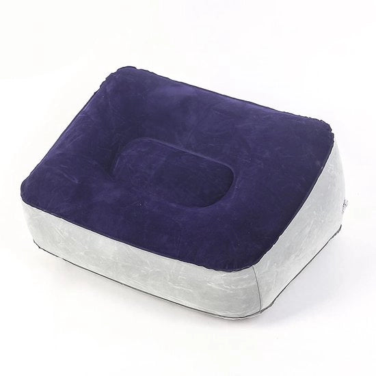 Supporto per piedi gonfiabile per viaggi e uso domestico, riduce gonfiore, migliora la circolazione sanguigna, accessori di viaggio