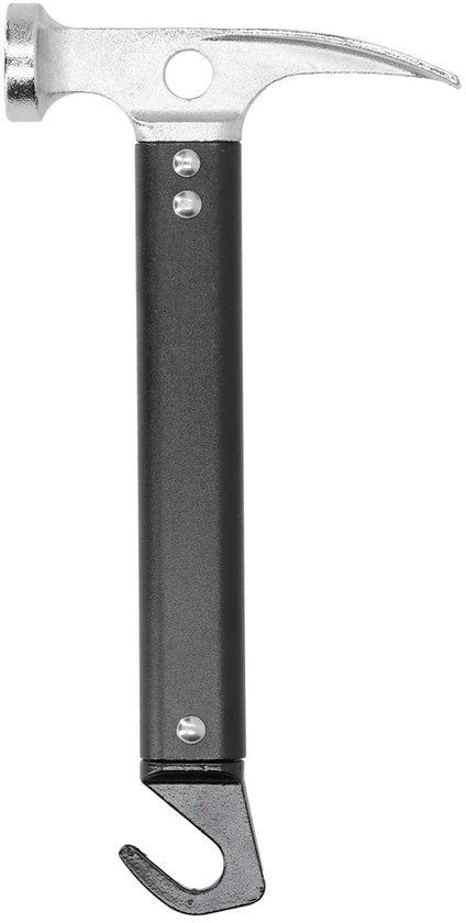 Martello da Campeggio Leggero - Fusto in Alluminio - Grip Antiscivolo - Ideale per Stacchi di Tenda - Peso Leggero