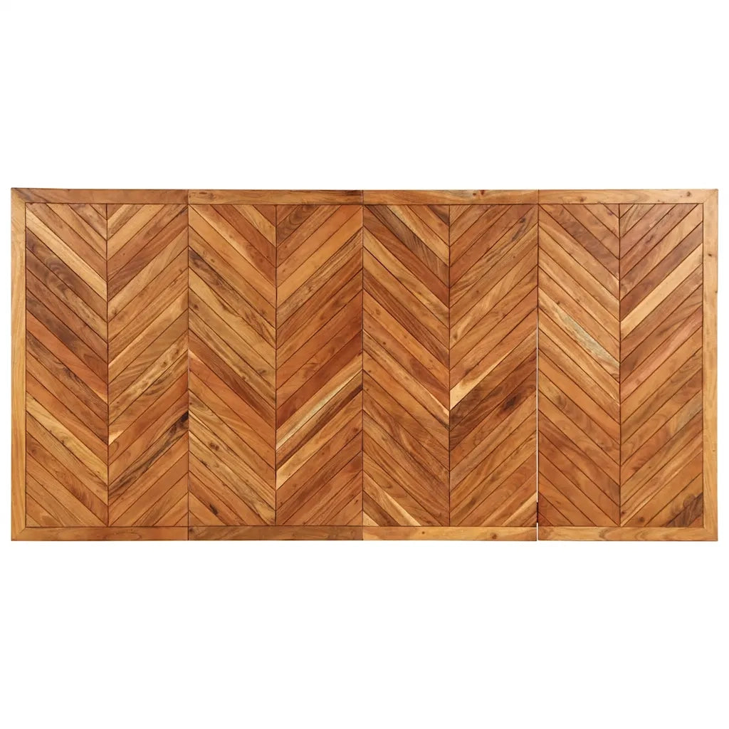 Tavolo da Pranzo 200x100x75 cm in Legno Massello di Acacia 373620