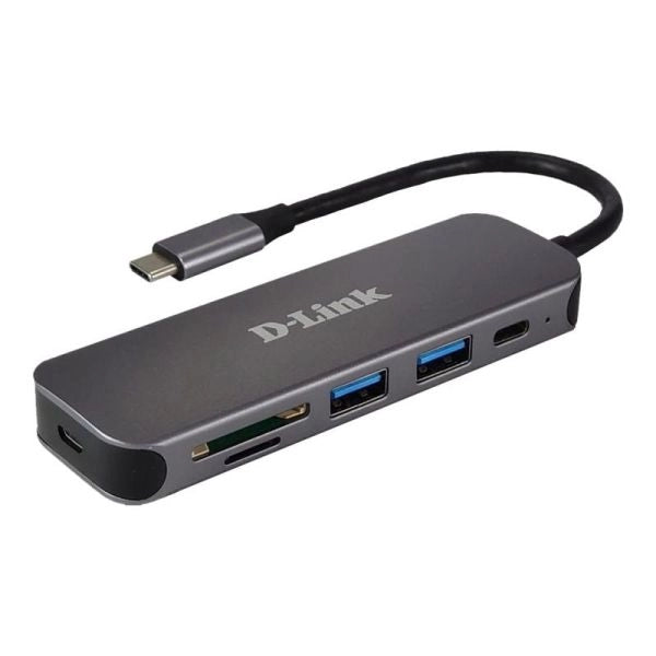 D-link dub-2325 replicatore di porte e docking station per laptop usb tipo-c grigio - 141973