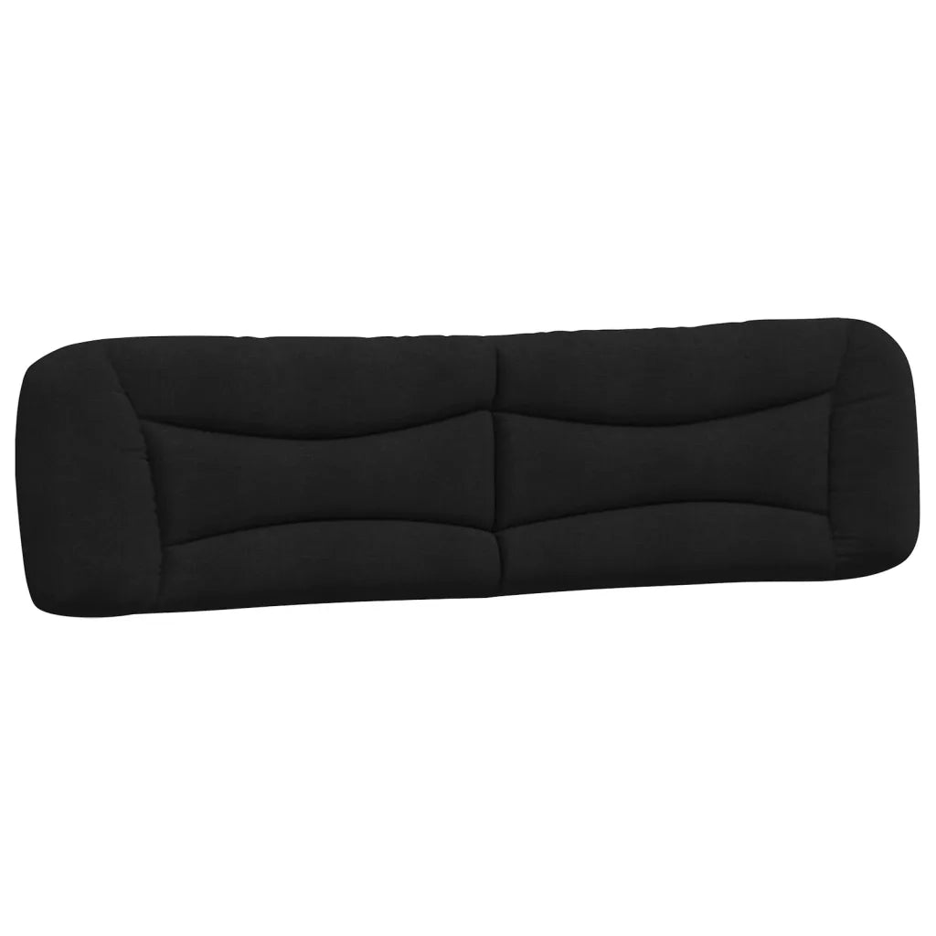 Cuscino Testiera Hvar Nero 200 cm in Tessuto CFW2280653
