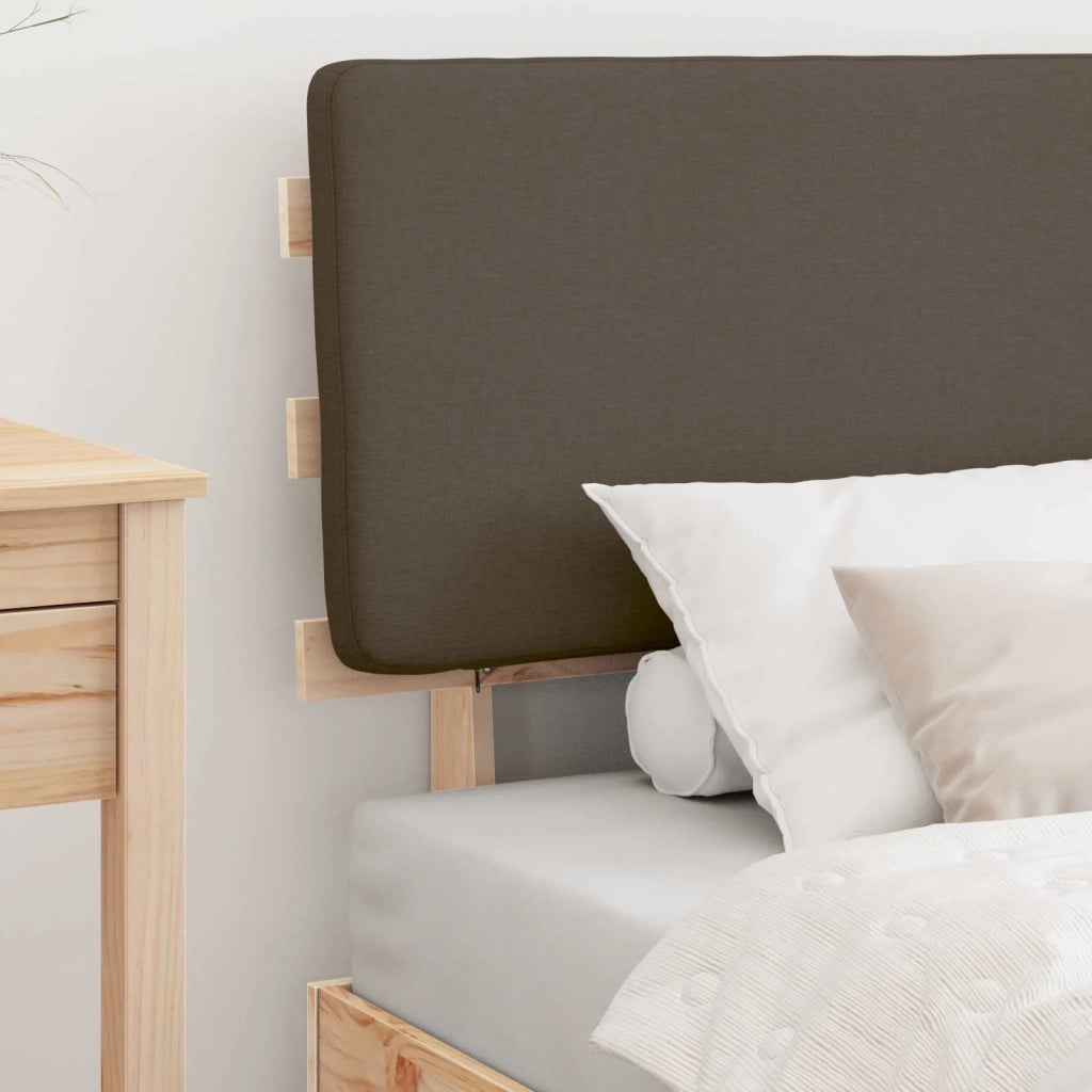 Letto con Testiera Rivestita Talpa 100 x 200 cm Pino massello 877372