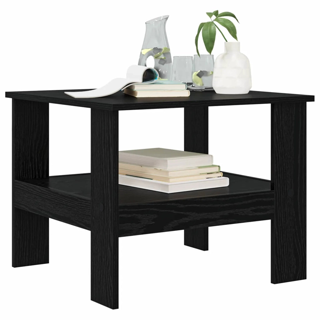 Tavolino da salotto Rovere Nero 57 x 55 x 45 cm 8000245
