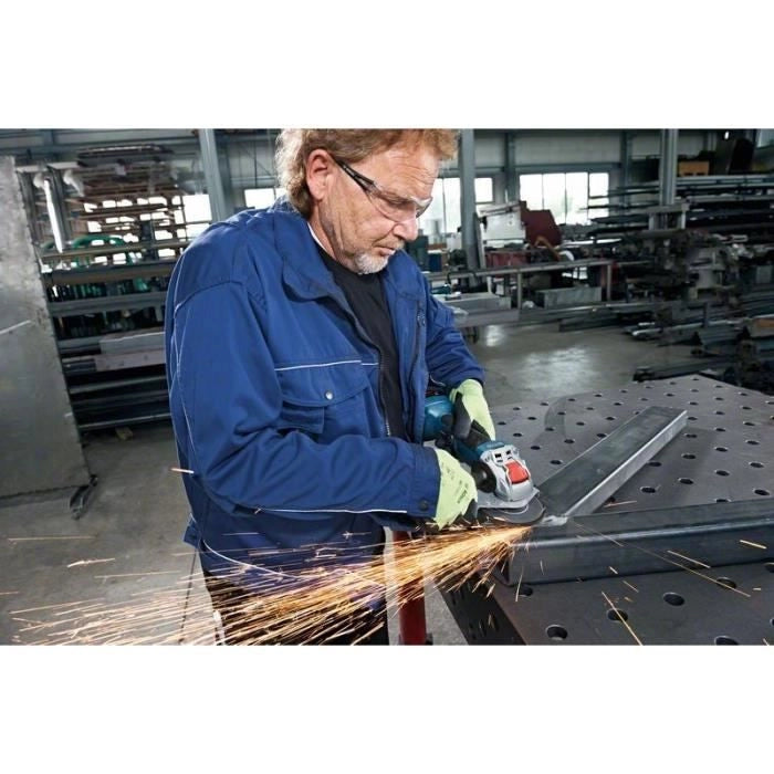 Smerigliatrice angolare Bosch Professional X-LOCK GWX 18V-10 senza batteria + L-BOXX - 06017B0101