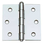 CERNIERA IN ACCIAIO INOX ART.124IN mm 76 x 76  - ALDEGHI LUIGI