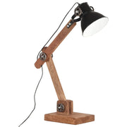 Lampada da Scrivania Industriale Nera Rotonda 58x18x90 cm E27 320553