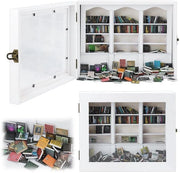Scatola per Libri Creativa - Decorazione in Legno - Miniaturo Cassetto per Libri - Rilassamento dallo Stress - 25,4cm x 20,32cm x 7,62cm - Ideale Regalo