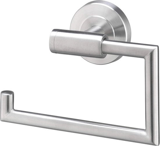 Sostegno per rotoli di carta igienica con ammortizzazione - design elegante - 1 pezzo - cromato
