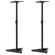 Supporti per Casse Spia da Studio 2 pz Nero in Acciaio cod mxl 77113