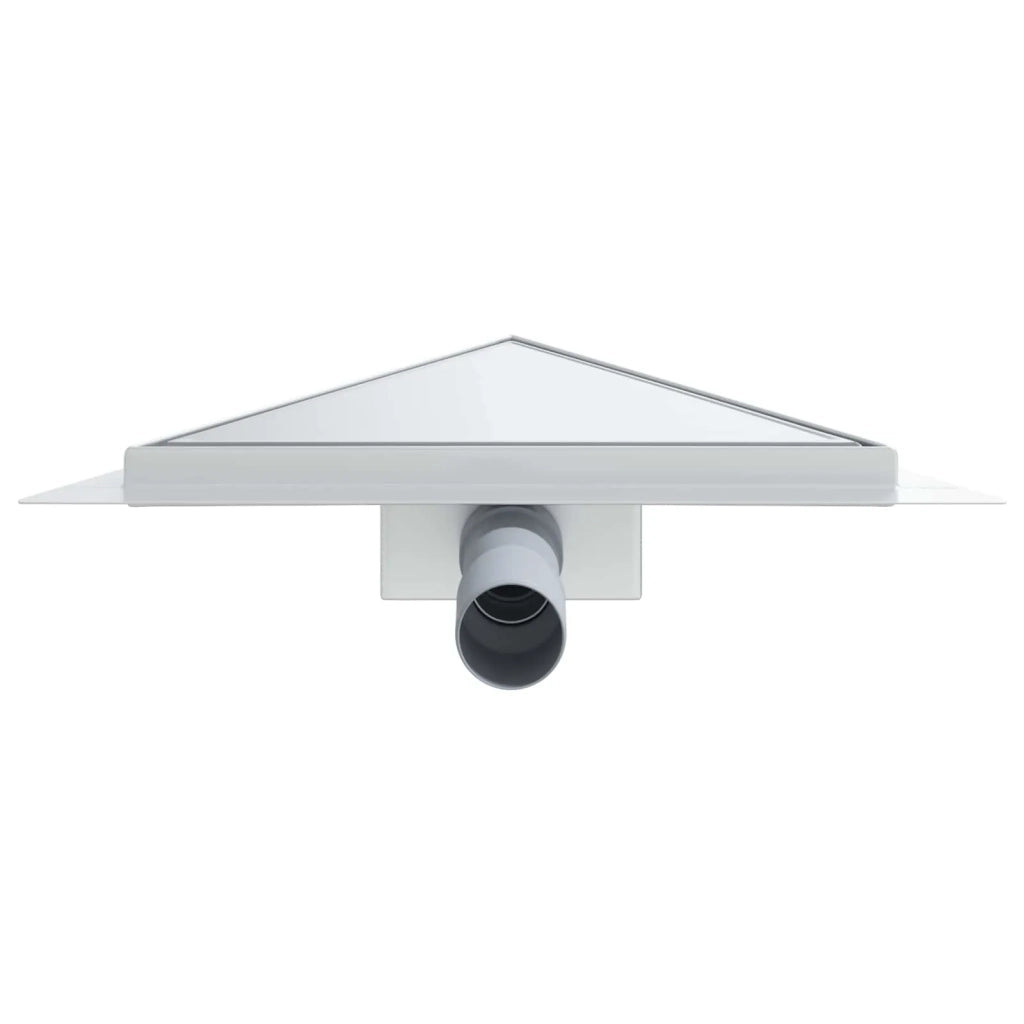 Scarico Doccia Triangolare 2 in 1 Argento 32 x 32 x 7,5 cm CFW8312429