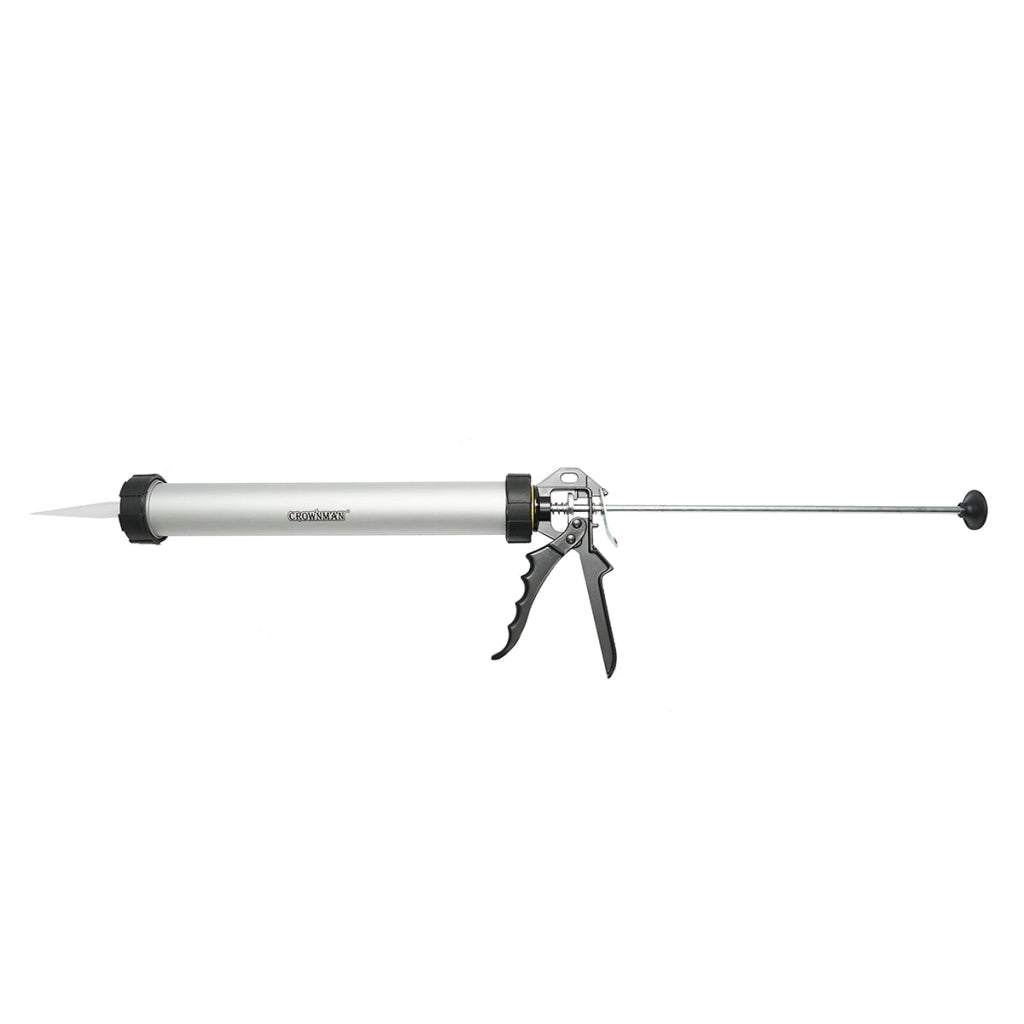 Pistola professionale in alluminio da 380 mm per silicone tipo salame Crownman