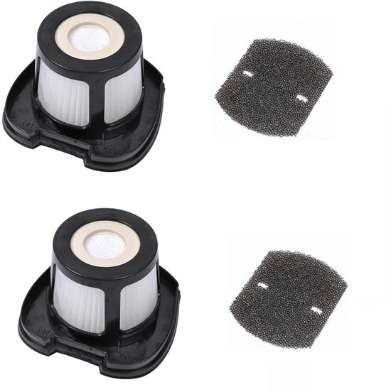 Filtro di Pulizia pelo per Animali - sostituzione per aspirapolvere a mano 2284W - compatibile con numero di modello 2390, 2389, 2390A - 2 filtri + 2 spugne