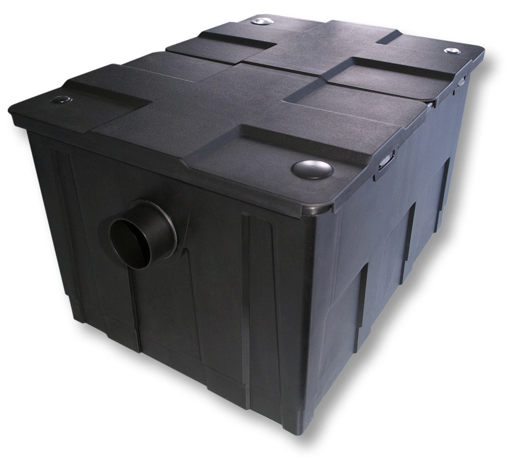 Set: Filtro bio per laghetto 60000l con Chiarificatore UVC 72W Pompa 80W Skimmer
