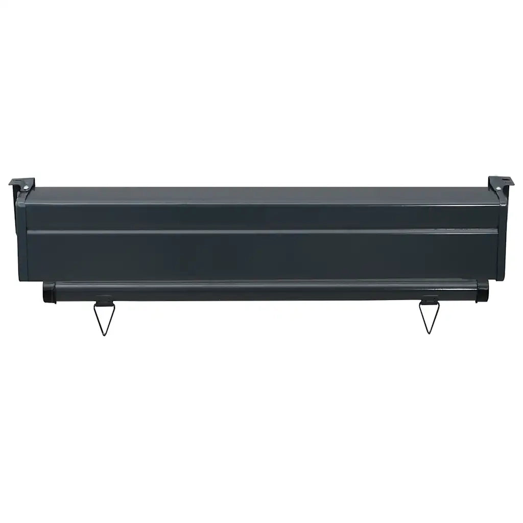 Tendalino Laterale per Balcone-Tenda da Sole Laterale per Patio 85x250 cm Crema