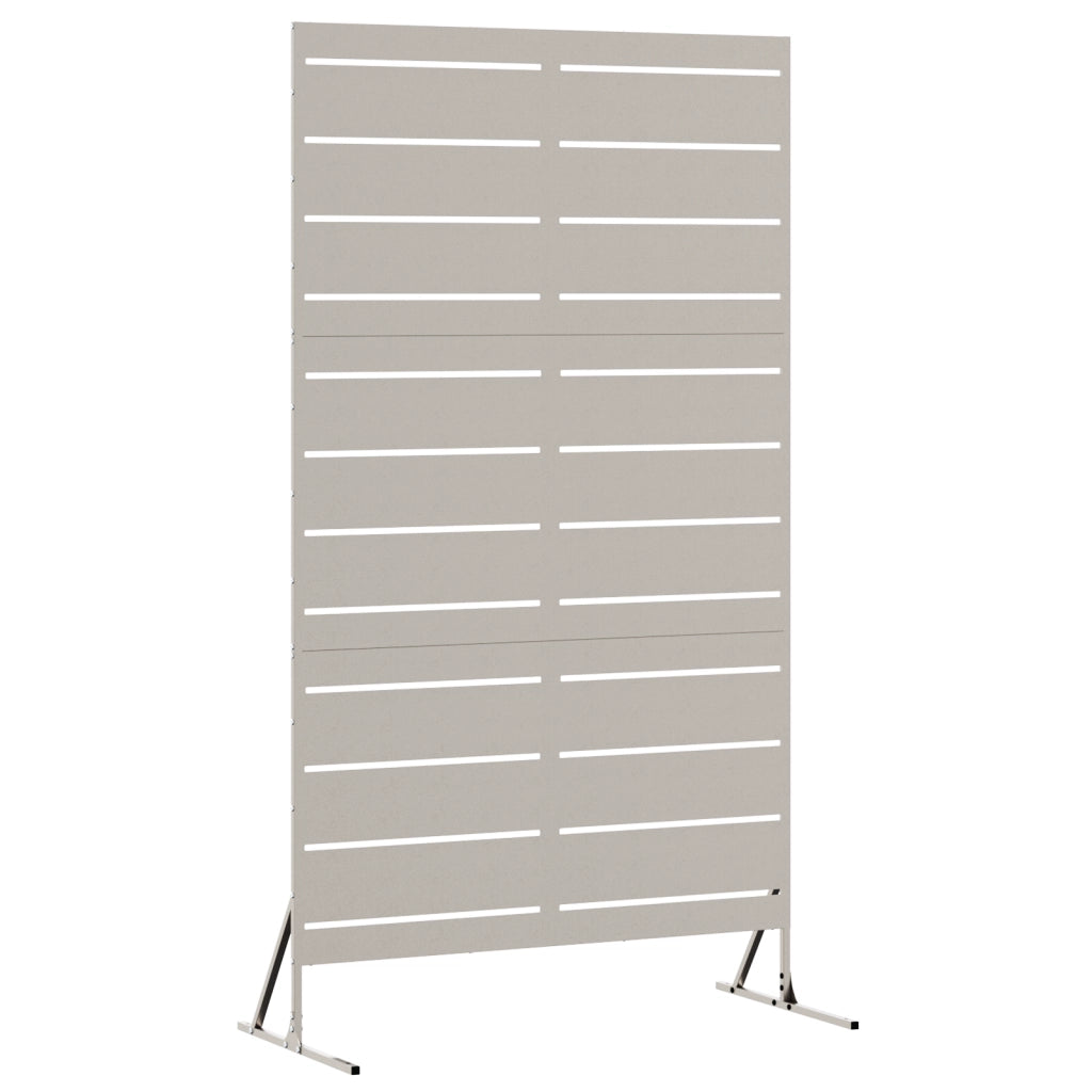 Schermo Privacy 180 cm Acciaio Resistente agli Agenti Atmosferici