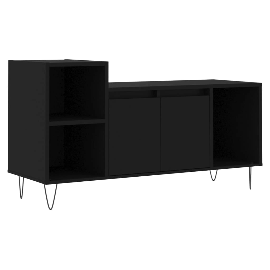 Mobile Porta TV Nero 100x35x55 cm in Legno Multistratocod mxl 126454
