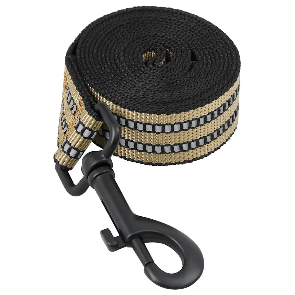 Pettorina Cani con Guinzaglio e Collare Regolabile Marrone L CFW1438214