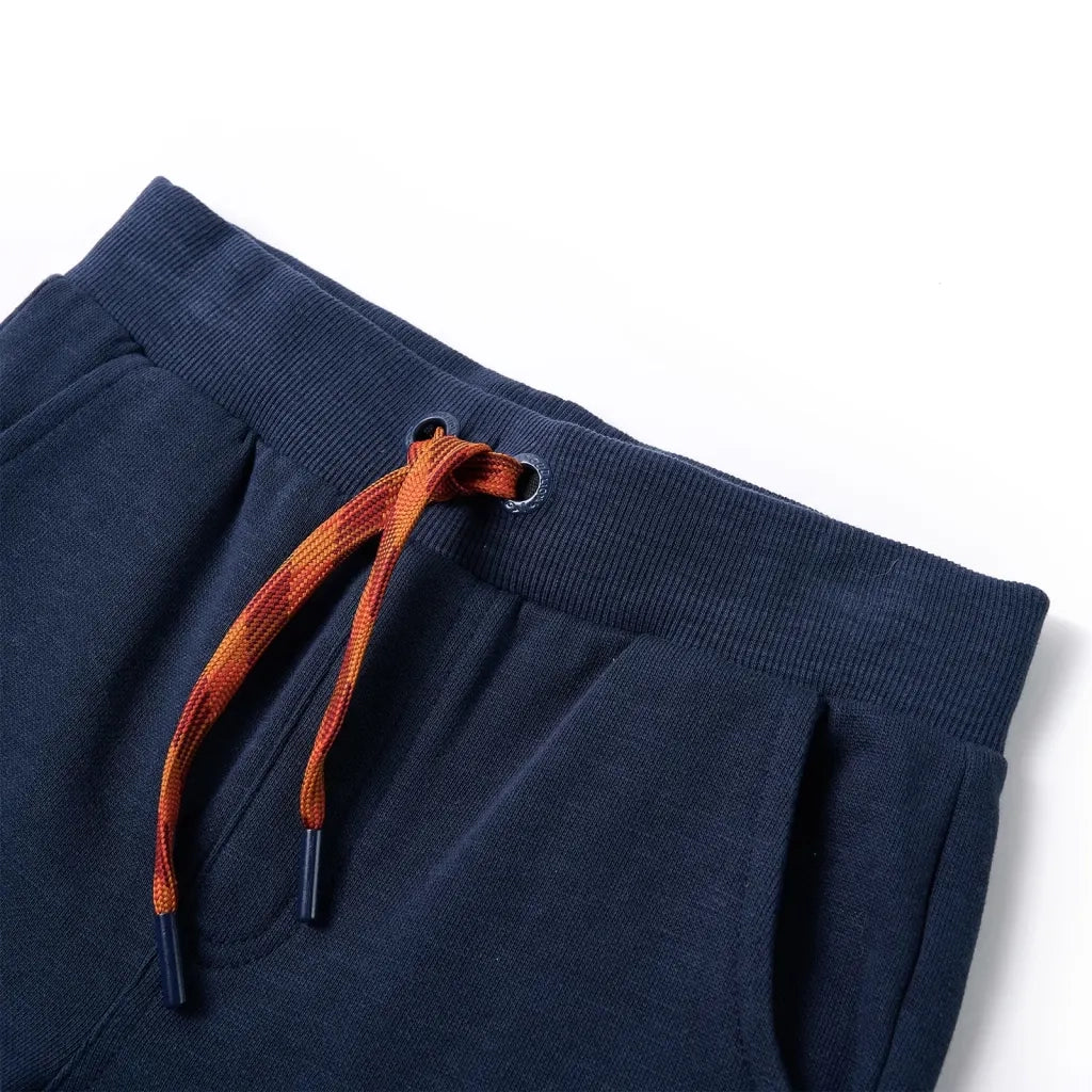 Pantaloni Tuta per Bambini Blu Marino M¨¦lange 128 CFW9367300
