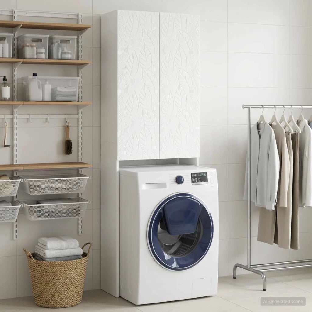 Mobile Bagno DELFT Bianco 66 x 25,5 x 190 cm 897135